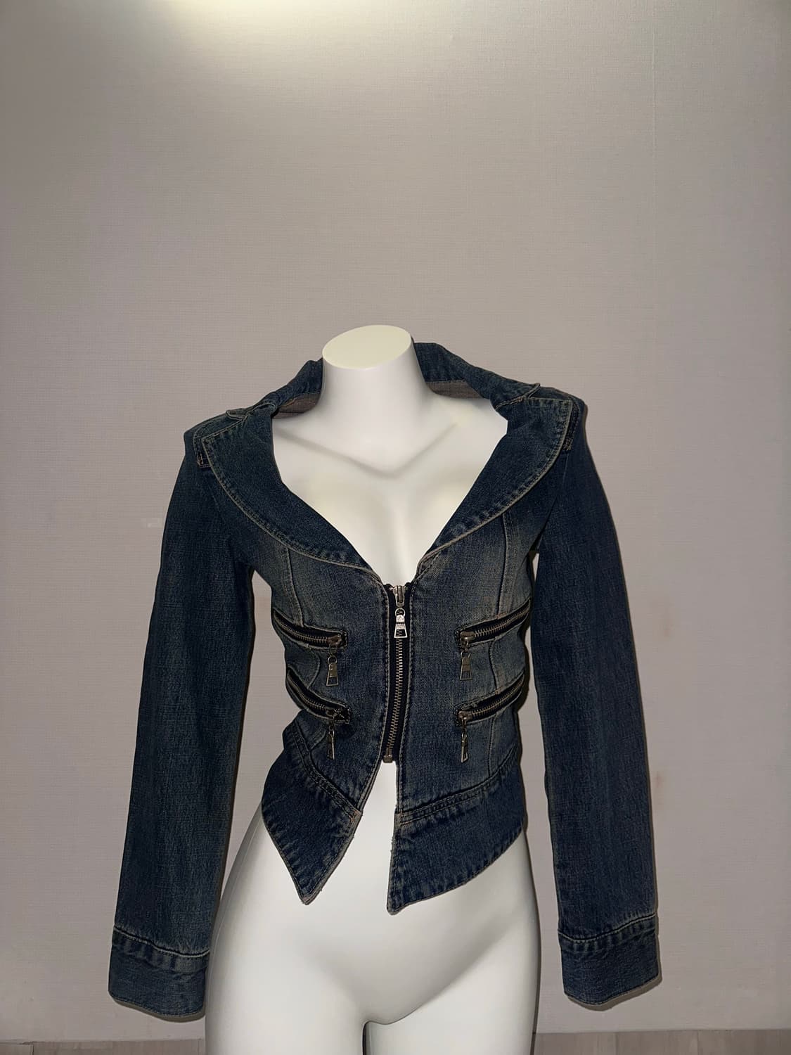 빈티지 청 자켓 상품이미지8