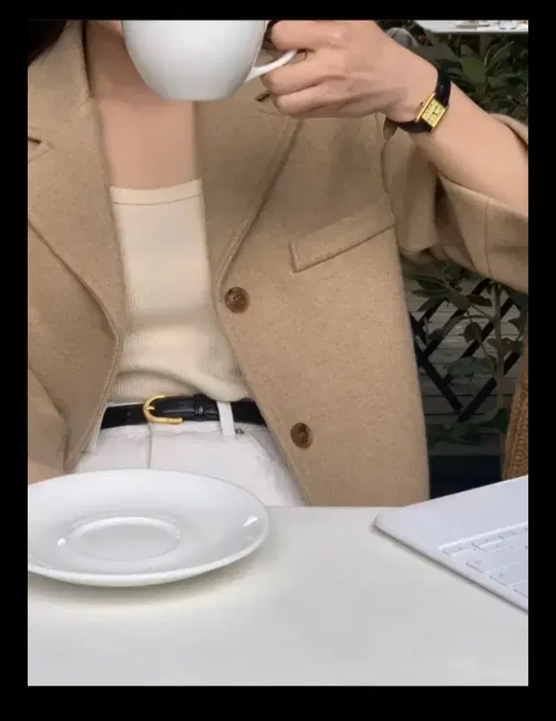 위드아웃썸머 로만자켓 베이지 상품이미지4