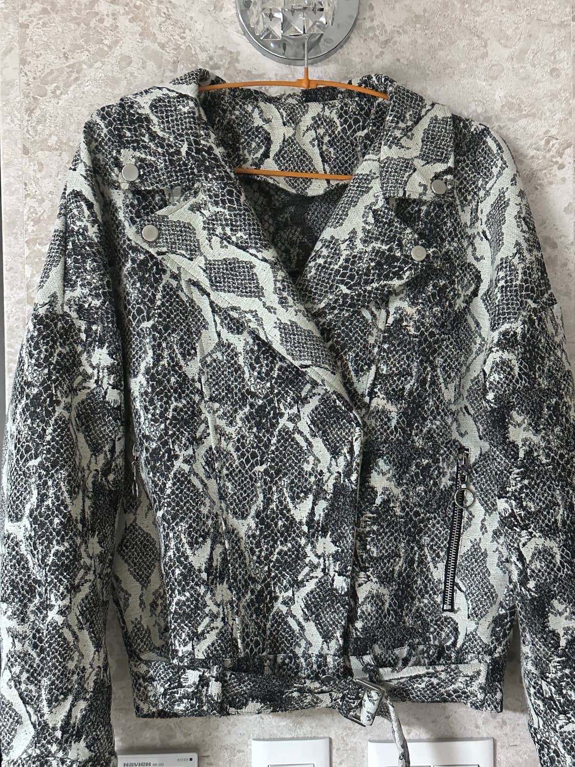 jacquard pattern jacket 상품이미지1