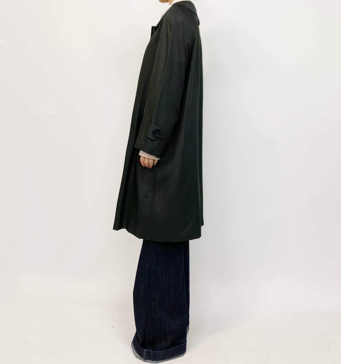 버버리 실크 트렌치 코트 상품이미지2