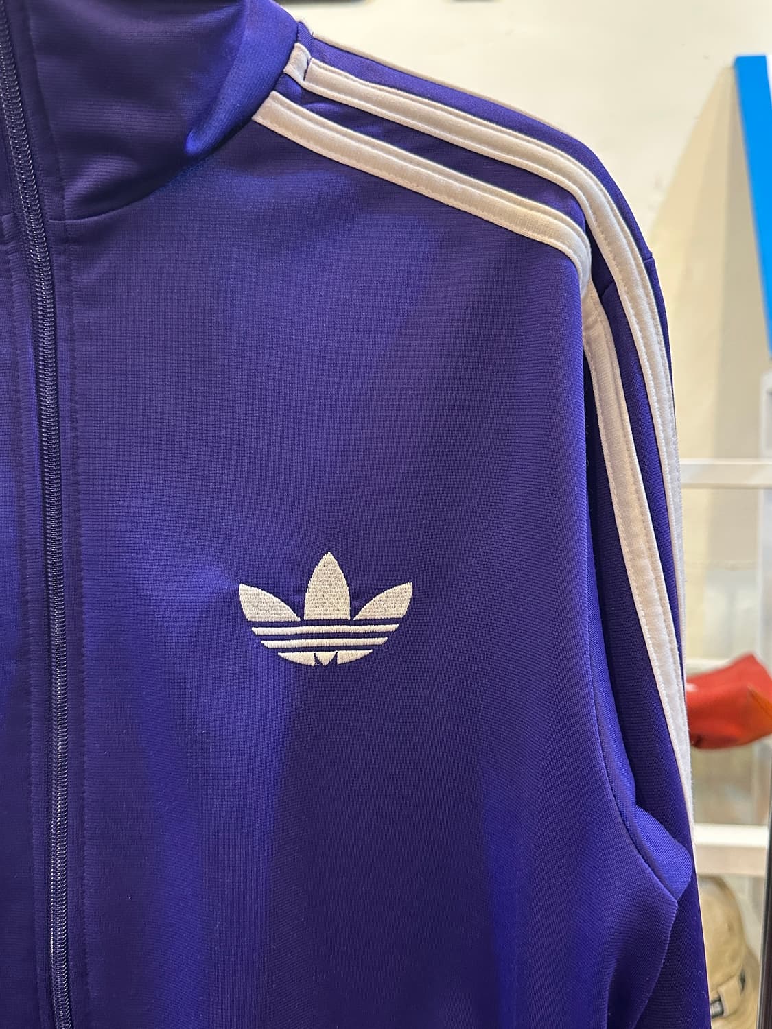 아디다스 구형 파이어버드 져지 퍼플 85size 상품이미지3