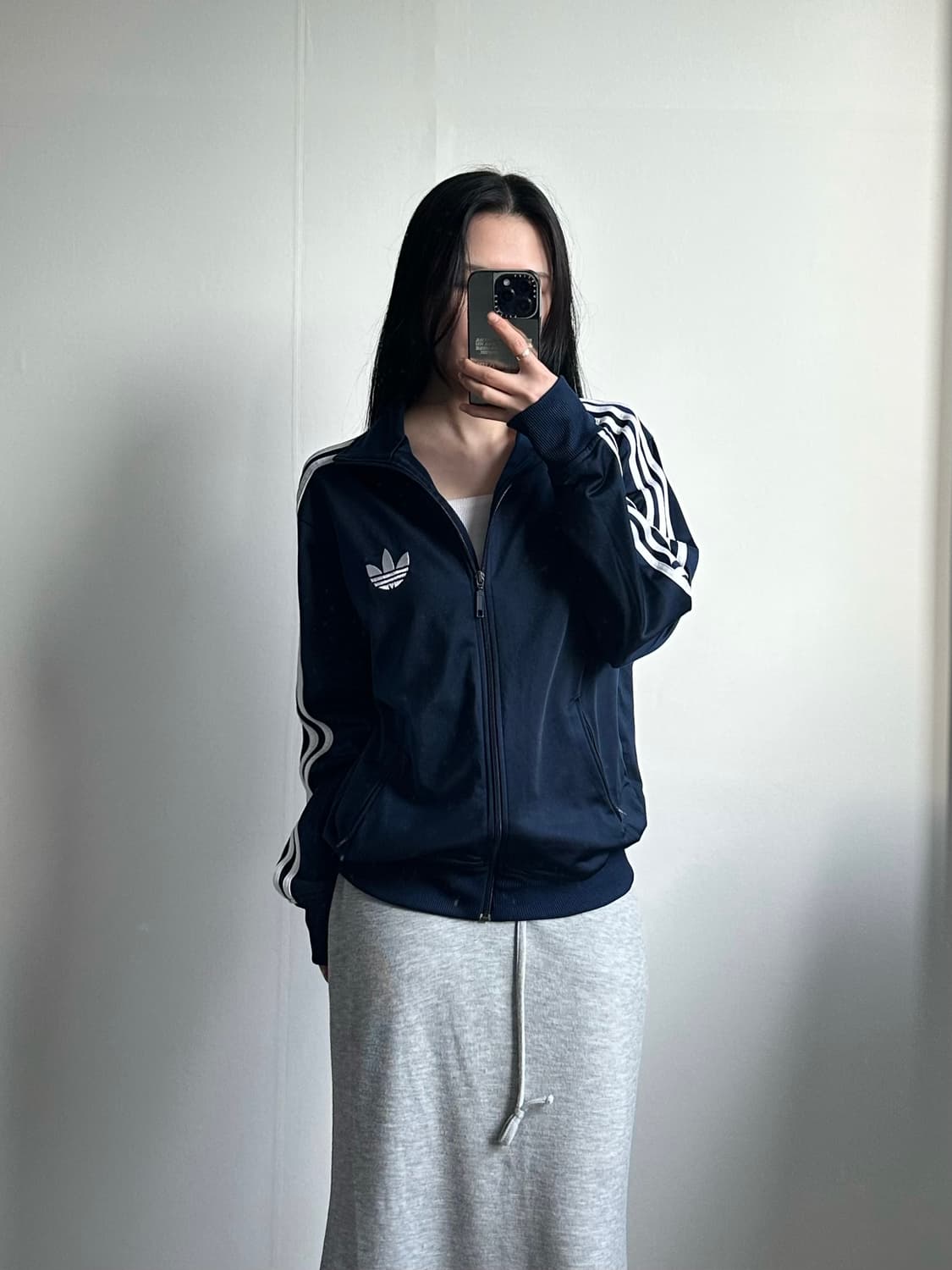 아디다스 구 파이어버드 네이비 져지 상품이미지1