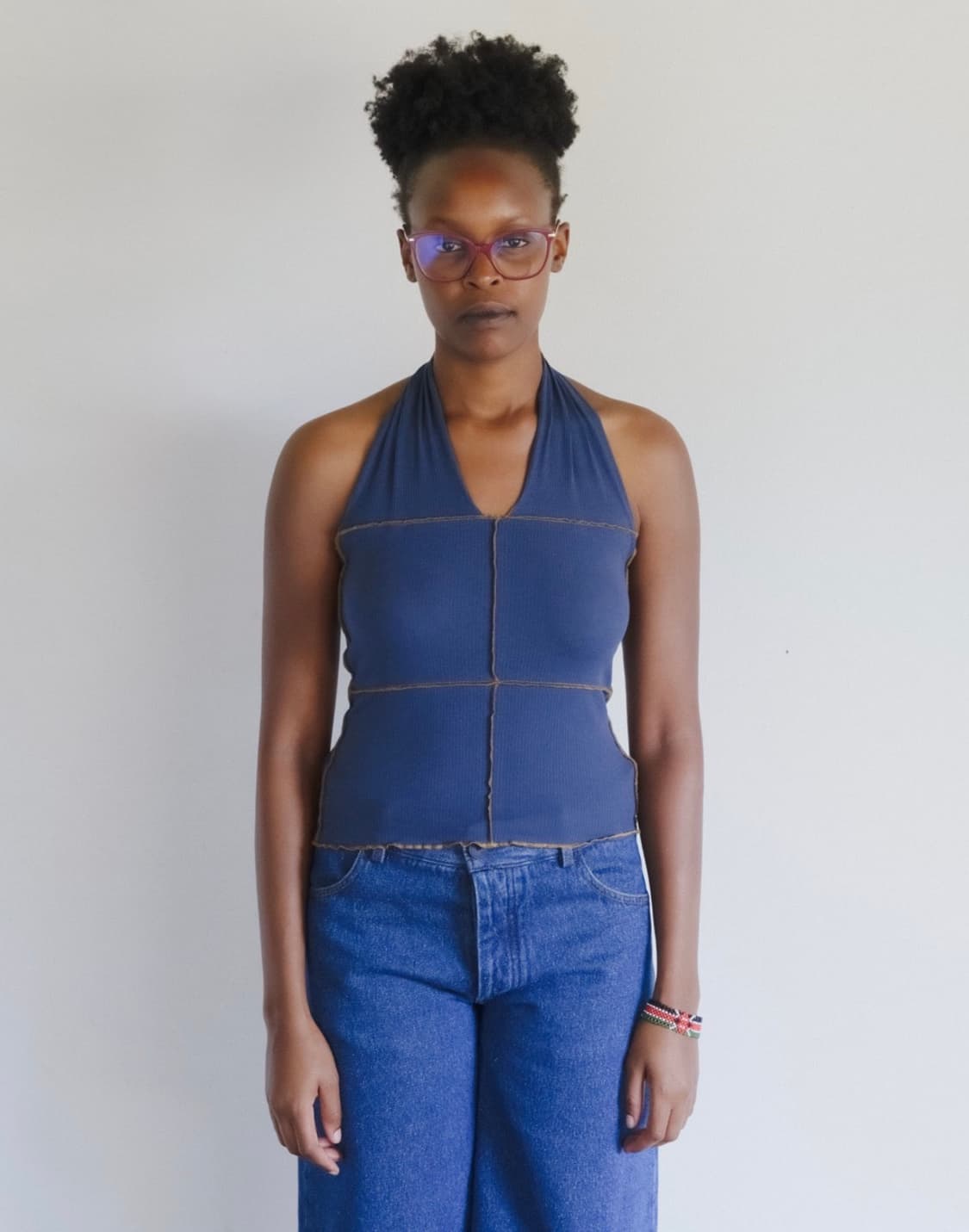 Baserange Cinder halter top 상품이미지2