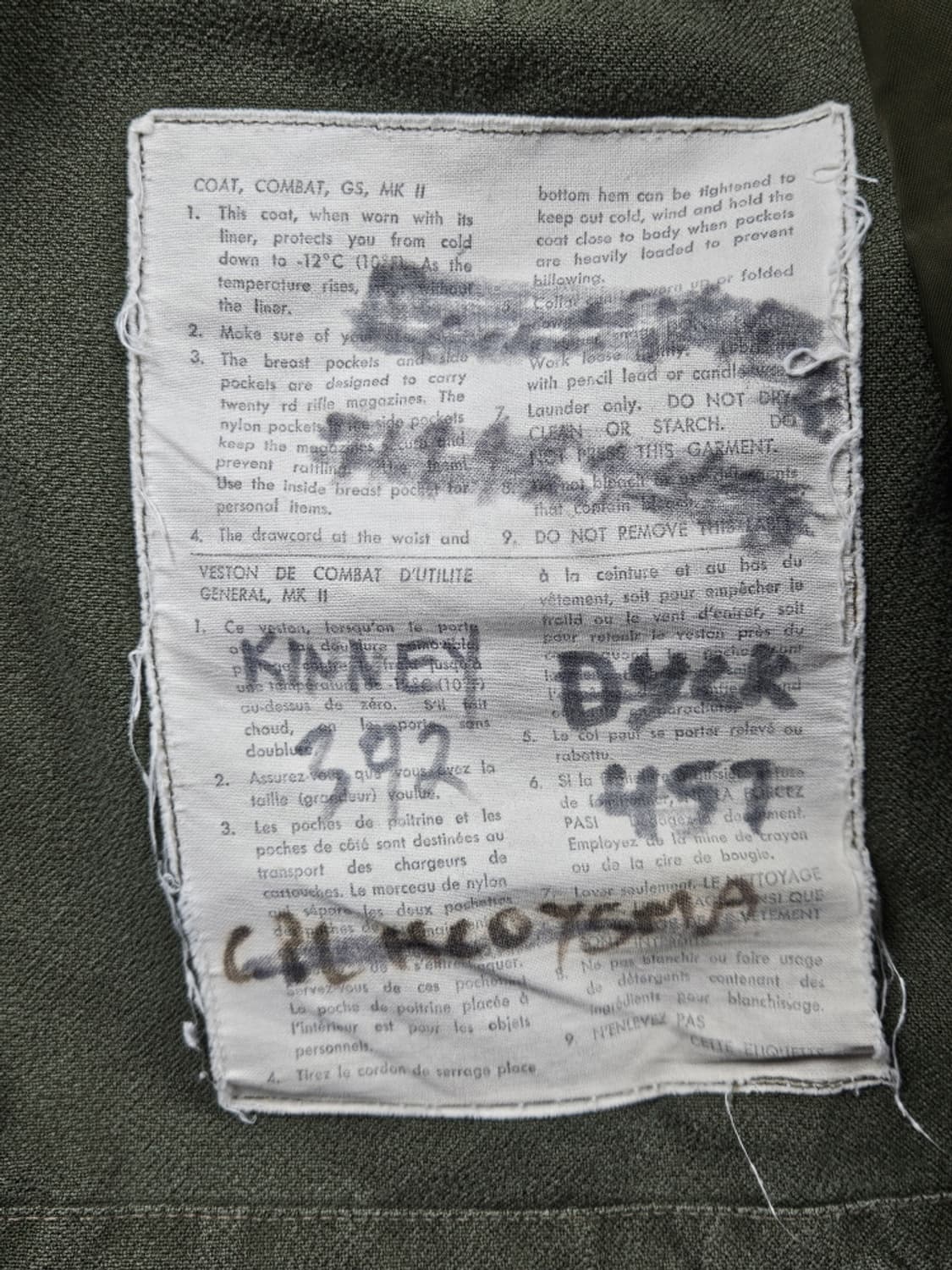 CANADIAN ARMY 멀티 컴뱃 필드 자켓 ( 4 ) / 10538 상품이미지7