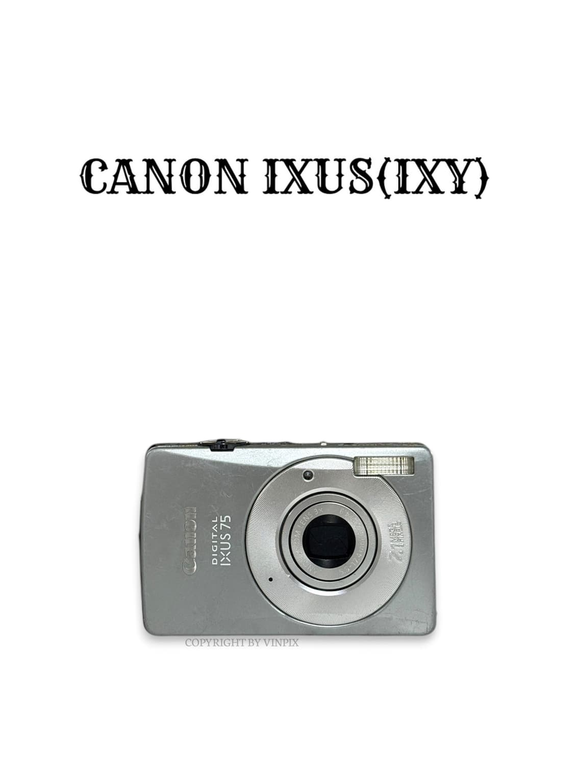 |유우시디카📷| 캐논 익서스 75(ixus 75) 디지털 카메라 디카 상품이미지1