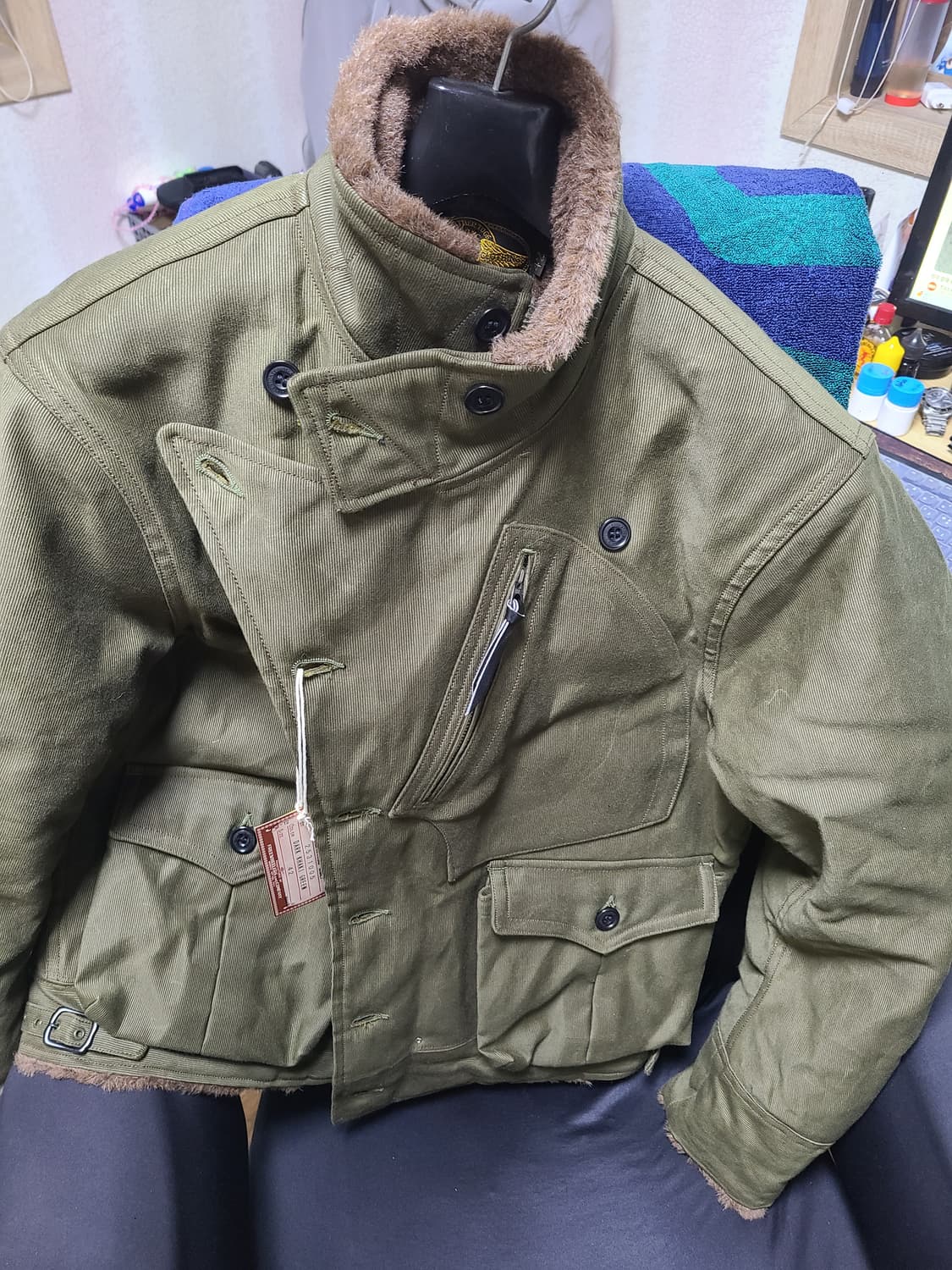 프리휠러스 윈터에비에이터 자켓 42size 상품이미지6