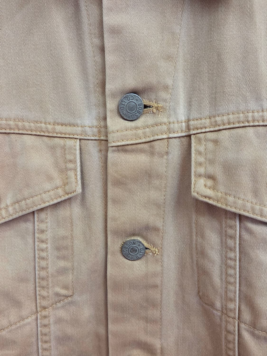 1990s Japan Bobson 트러커 자켓 상품이미지6