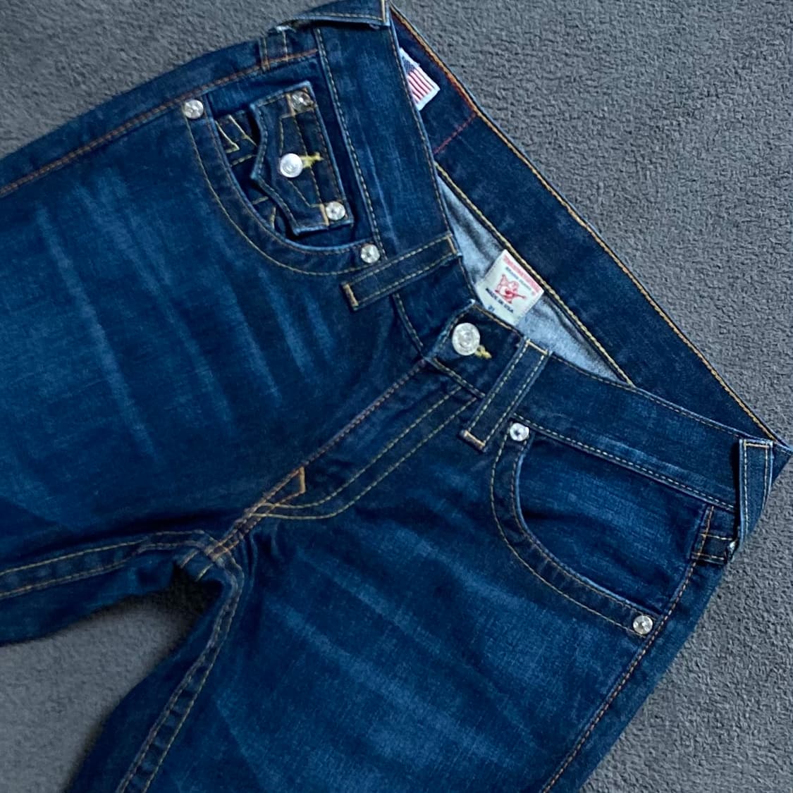 트루 릴리전 RICKY 데님팬츠 SEAT 34 상품이미지3