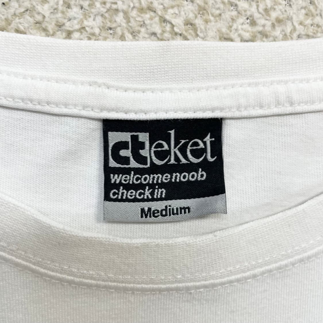 테켓 Teket 스펠 로고 롱슬리브 상품이미지3