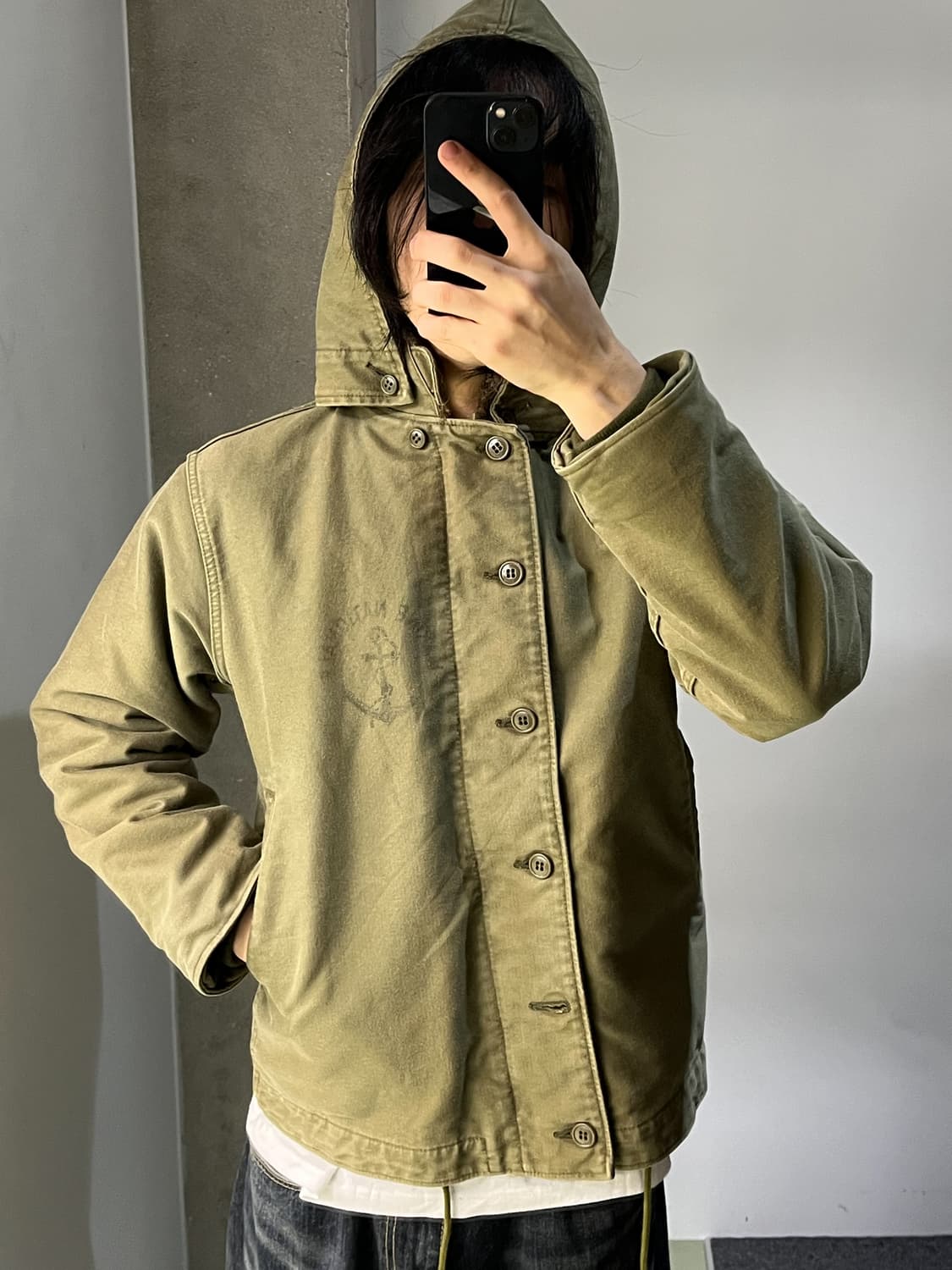 마린 내셔널드 프랑스 해군 N-1 덱 자켓 상품이미지3