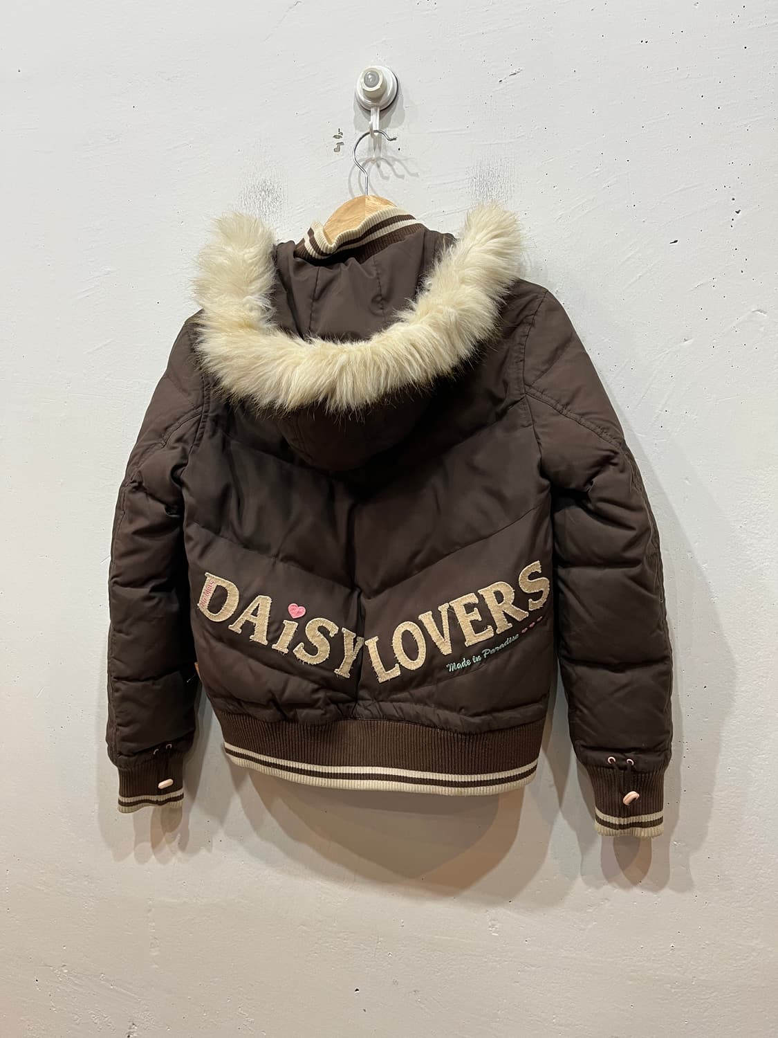 Daisy Lovers JPN 다운 봄버 패딩 브라운 우먼즈 상품이미지2