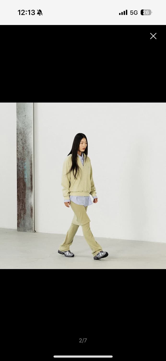 999휴머니티 하프집업 니트 상품이미지2