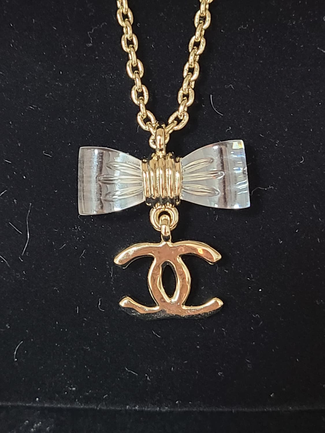 샤넬 업사이클링 리본목걸이 상품이미지2