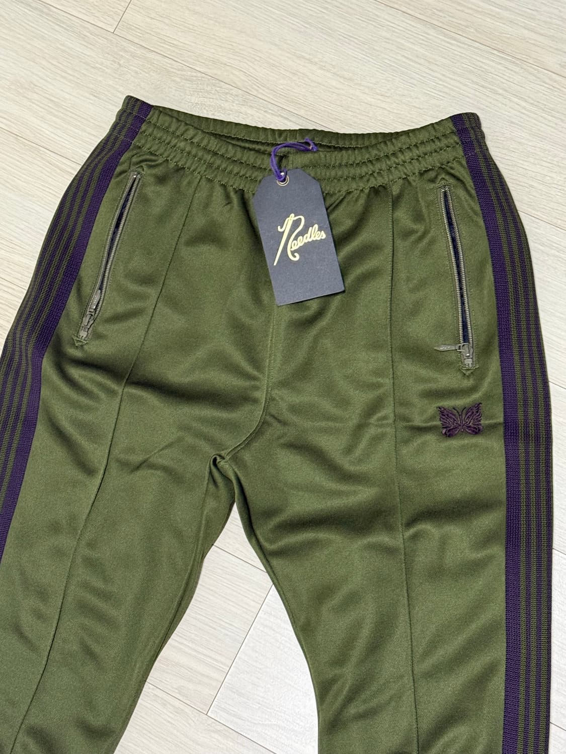니들스 트랙팬츠 올리브 Needles Trackpants Olive 상품이미지2