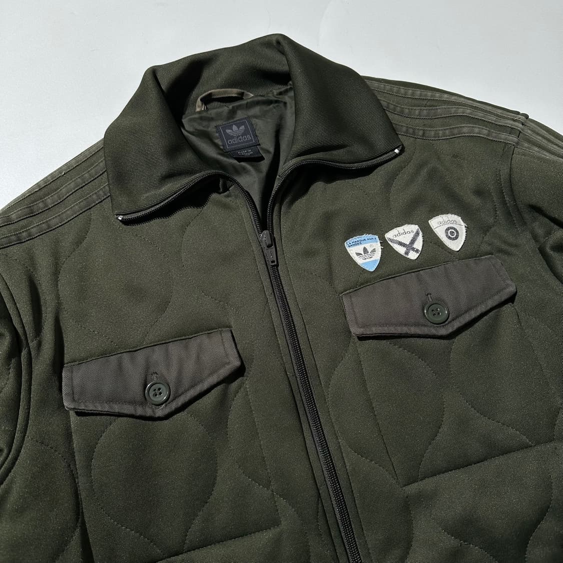 아디다스 퀼팅 트랙탑 자켓 상품이미지3