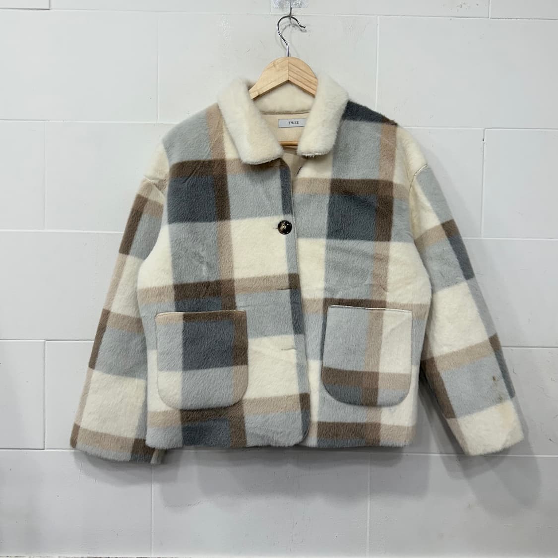 Twee 체크 자켓 상품이미지1
