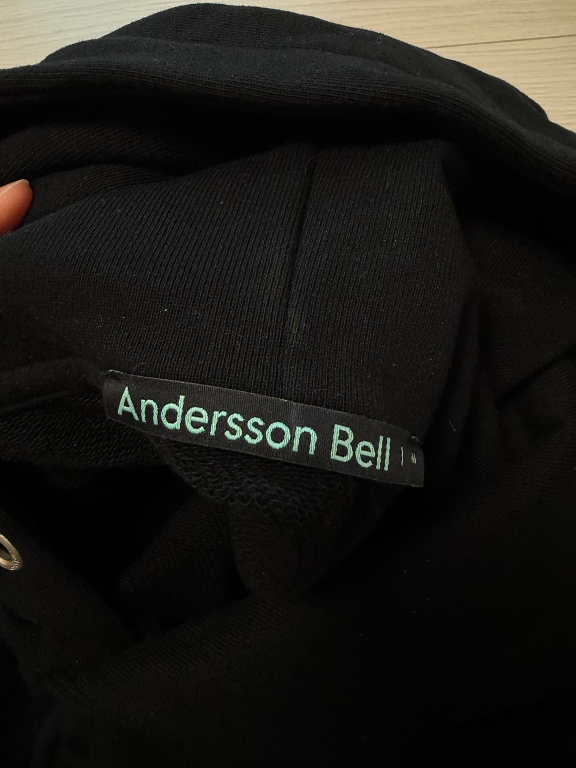 앤더슨벨 후드티 UNISEX NEW AB LOGO EMBROIDERY H 상품이미지3