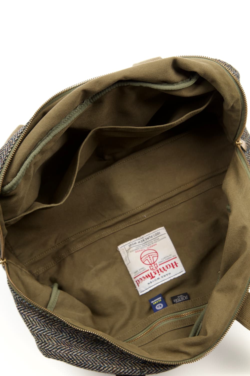 Porter X Harris tweed X Beams 보스턴 백 상품이미지7