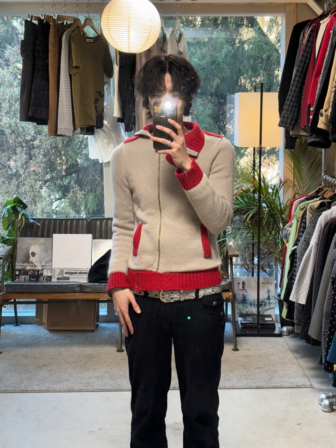 쟈딕앤볼테르 알파카 니트 자켓 상품이미지3