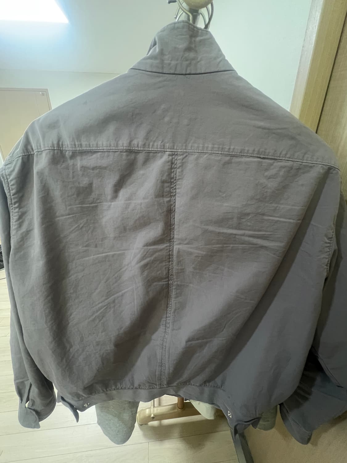 누마레 EE 더블 집 해링턴 자켓 SLATE GRAY L 상품이미지4