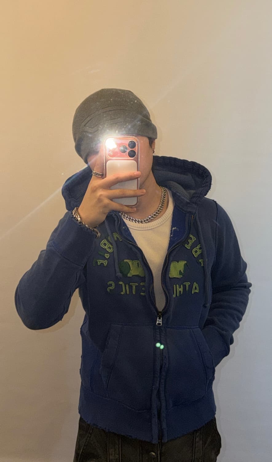 아베크롬비 빈티지 워싱 후드집업 상품이미지1