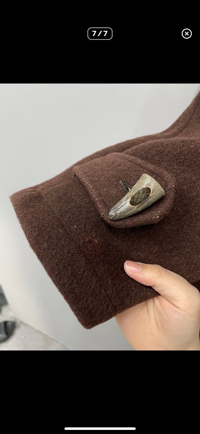 글로버올 브라운 더플 코트 A3131 상품이미지7