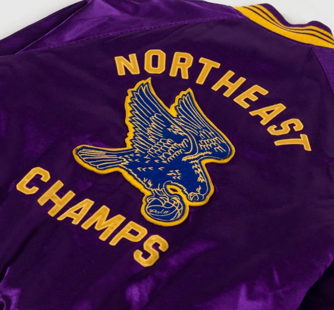 (M) 폴로 사틴 바시티 자켓 상품이미지5