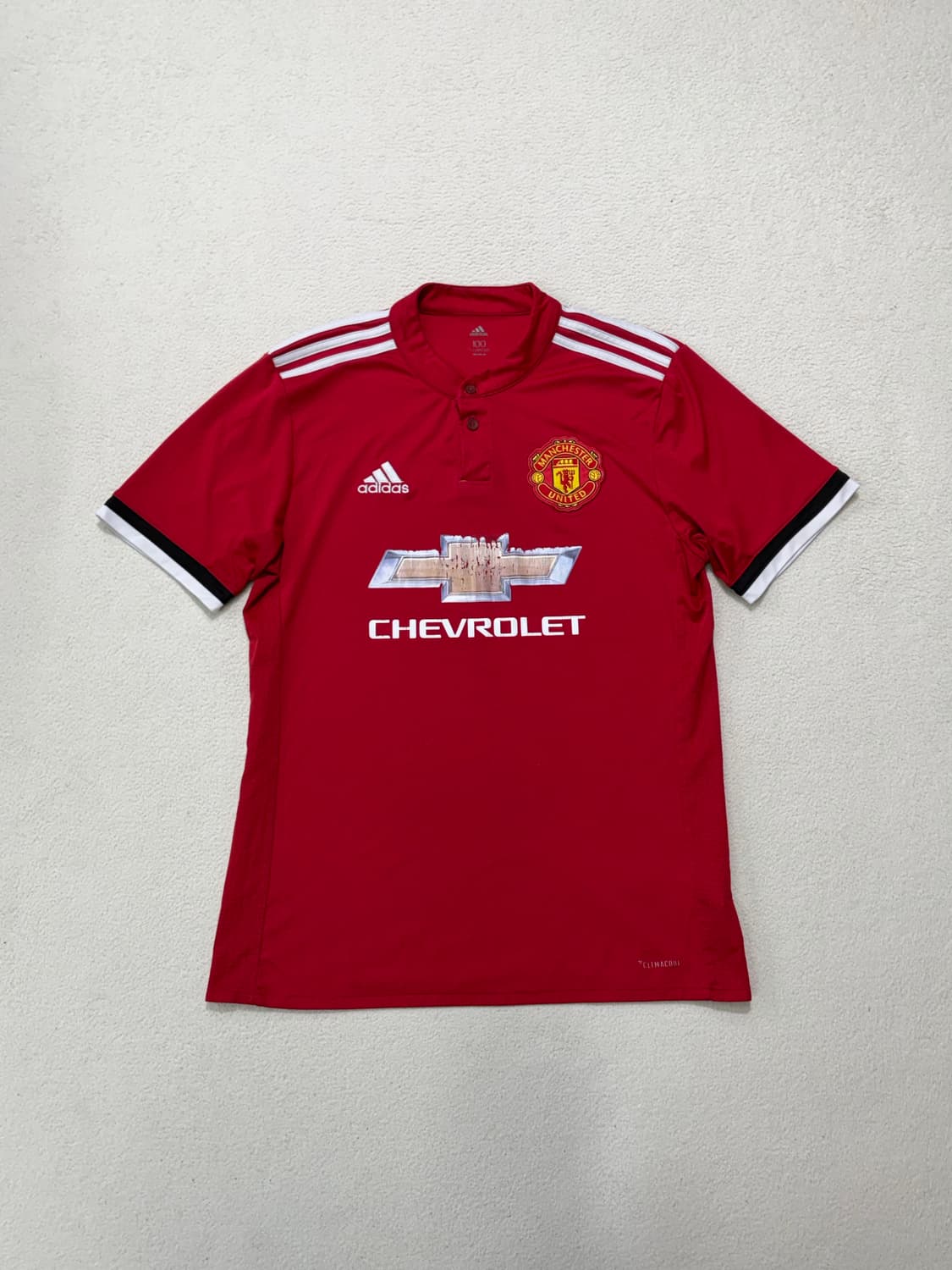 아디다스 17-18 맨채스터 유나이티드 맨유 축구 유니폼 져지 반팔 L 상품이미지1