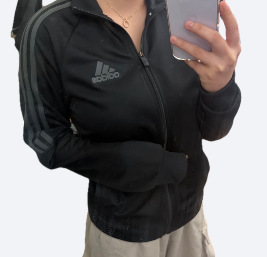 🩶아디다스 다크그레이 에센셜 라인 블랙 트랙탑 져지🩶 상품이미지1