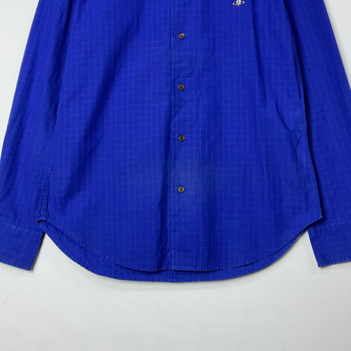 [Vivienne Westwood] 비비안웨스트우드 오브로고 체크 셔츠 상품이미지3