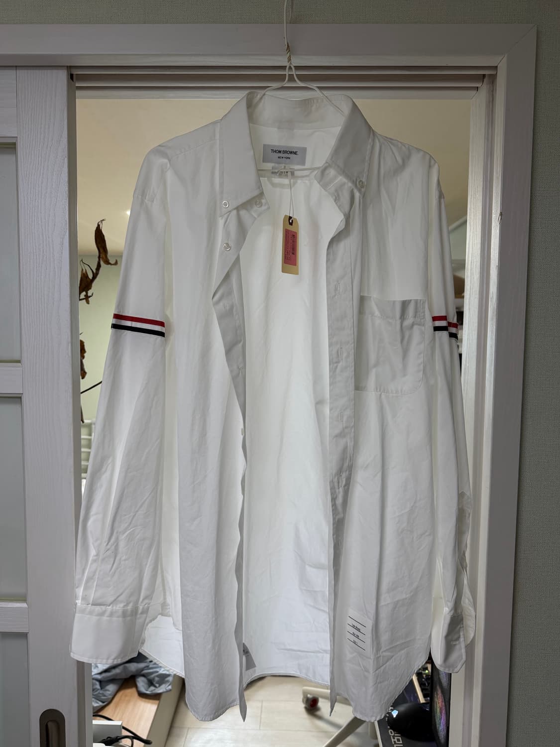 [5] 톰브라운 RWB 클래식 옥스포드 셔츠 포플린 셔츠 (새상품) 상품이미지1