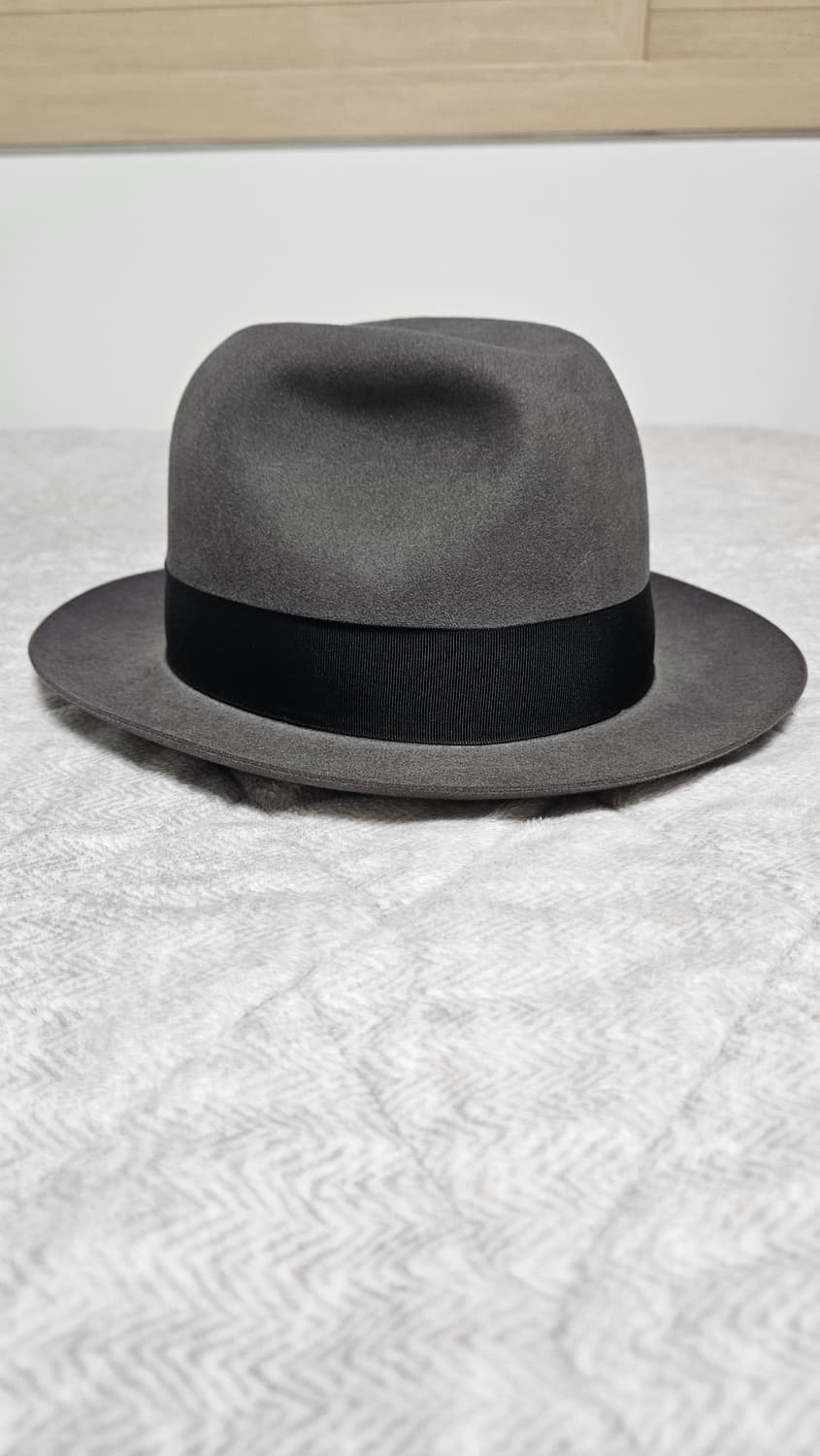 락앤코 Lock & Co. 그레이 페도라 59 Large 상품이미지2