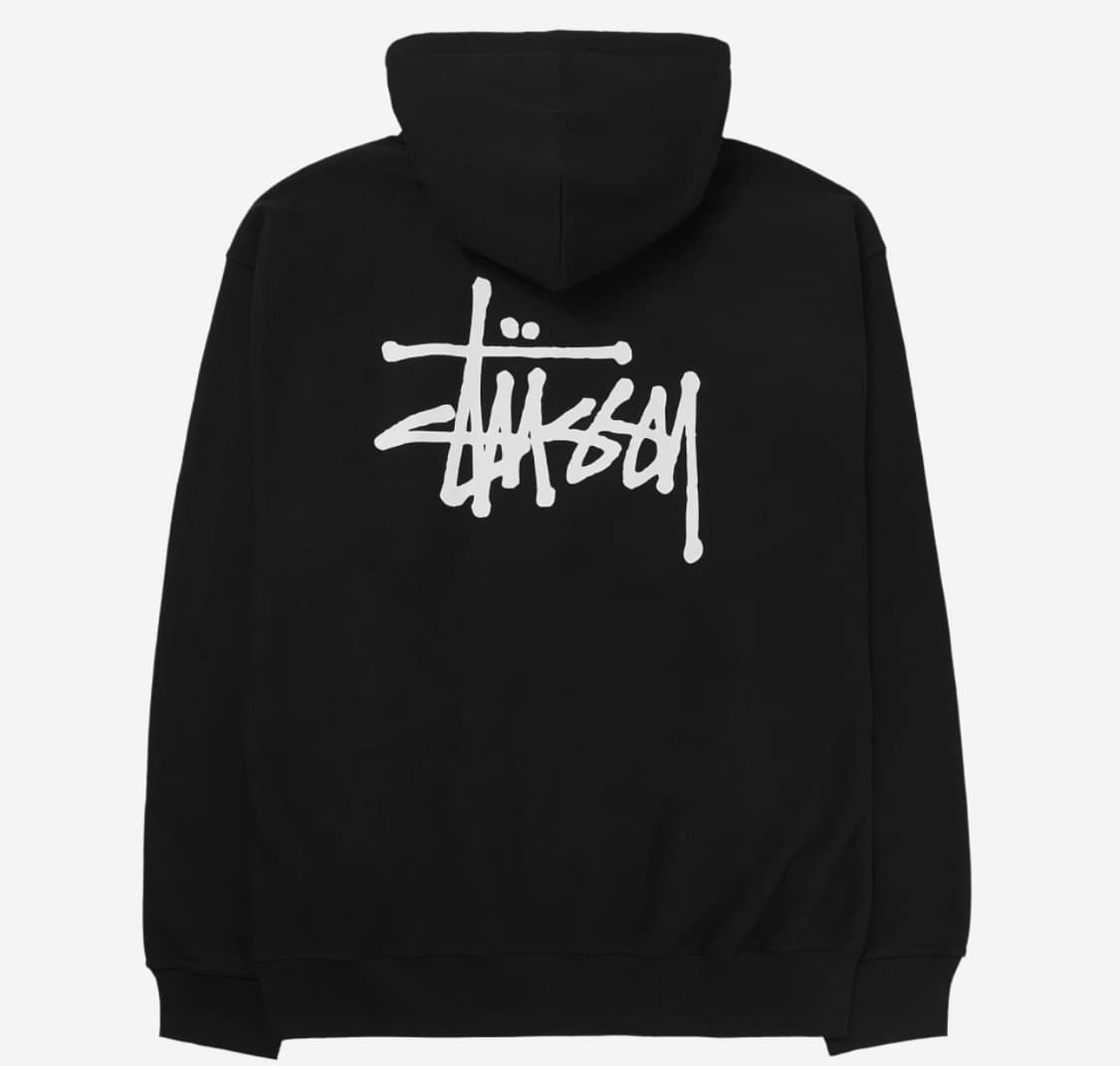 스투시 베이직 후드집업 M 상품이미지1