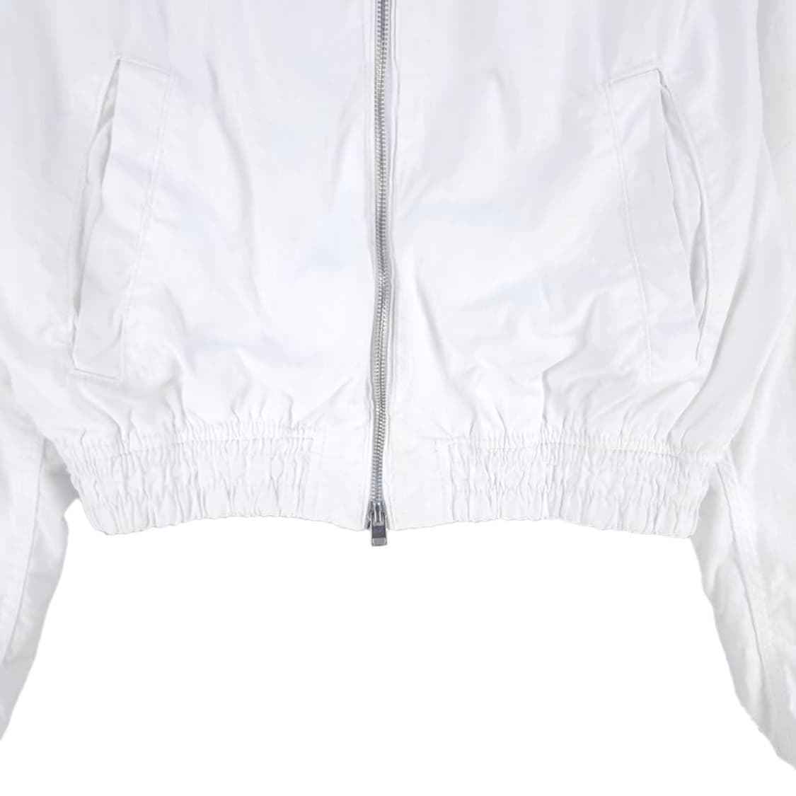 [여M](미사용)ZARA 화이트 크롭 블루종 상품이미지3