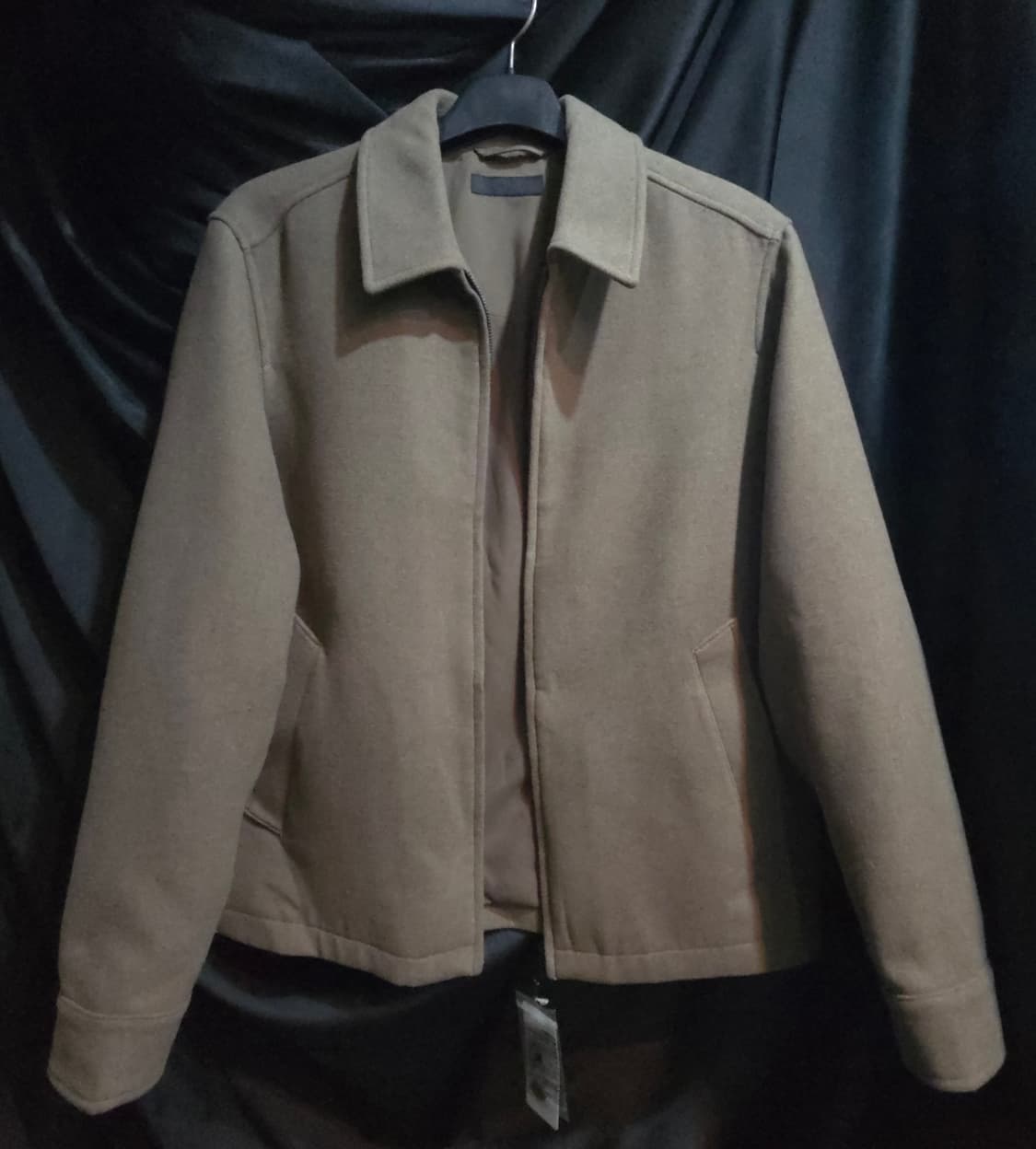 유니클로 싱글칼라 쇼트 블루종 상품이미지3