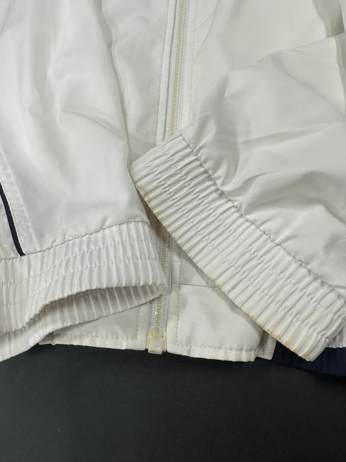 90’s 아디다스 화이트 올드스쿨 바람막이 상품이미지5