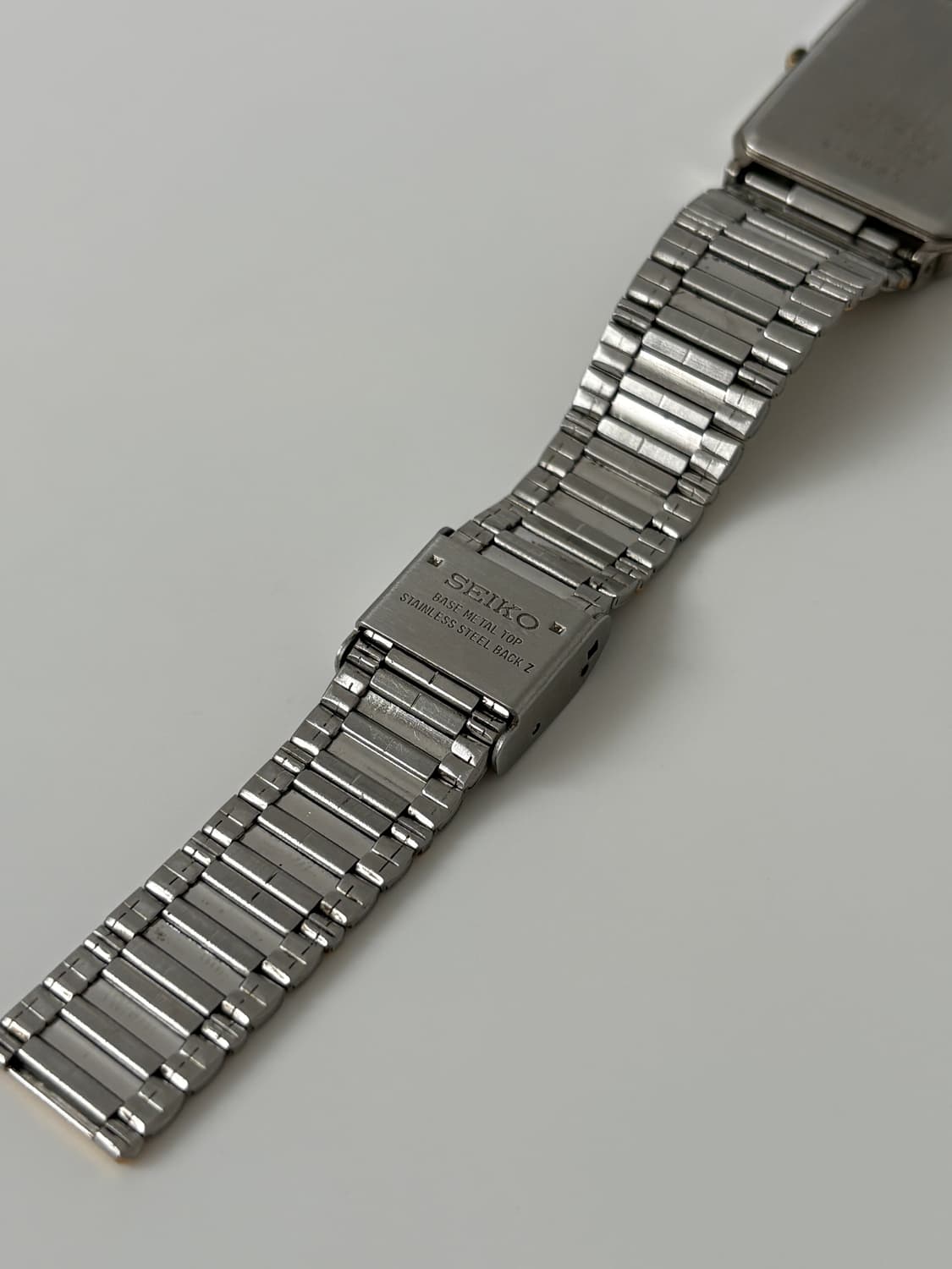 1990s Grey Dial Combi Square Quartz 상품이미지9