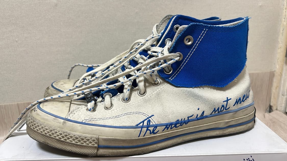 아더에러X컨버스 척 70 하이 화이트 285판매합니다! 상품이미지4