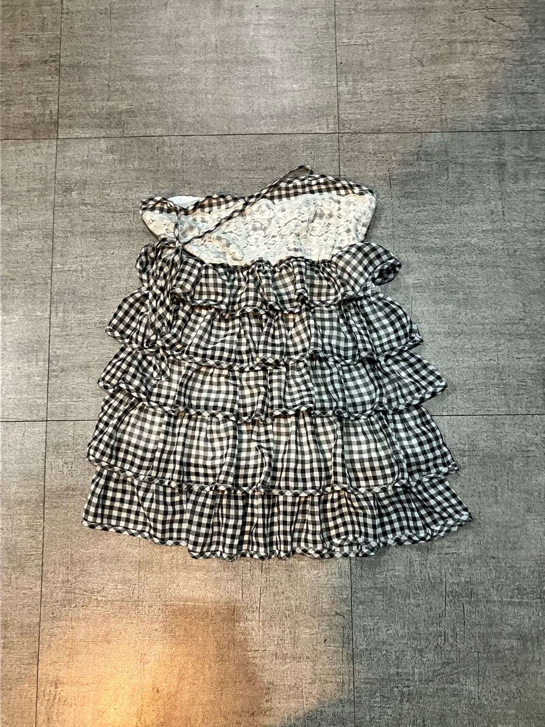 일본빈티지 Mhqbc 하구미모리걸 달천깔페어리 캉캉슬립•스커트 상품이미지1