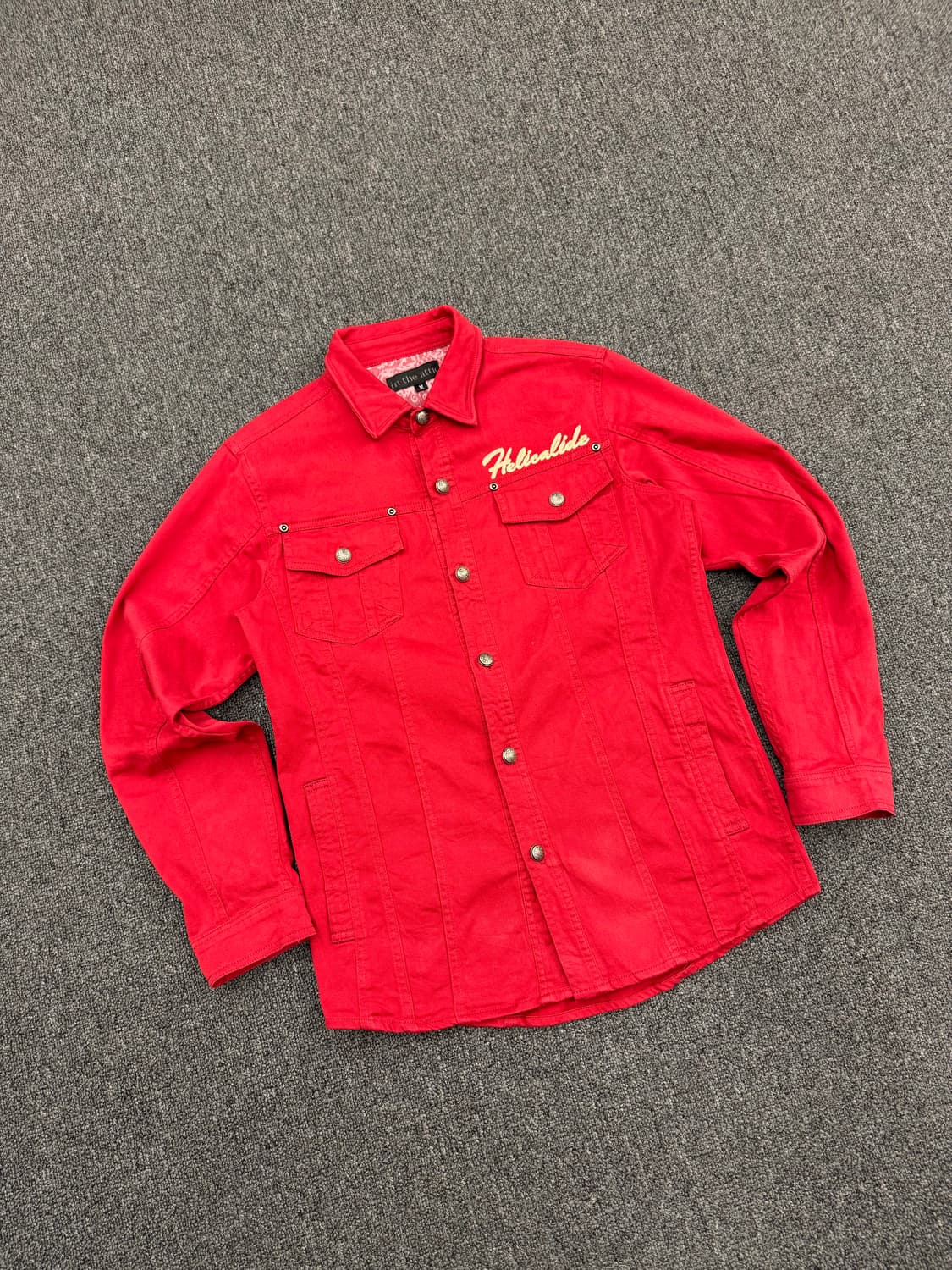 M)In the attic 빈티지 자수 셔츠자켓 상품이미지2