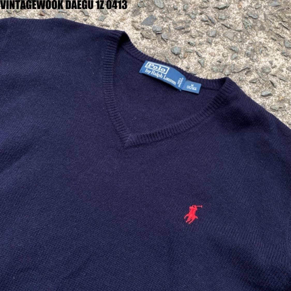 폴로 니트 네이비 상품이미지2