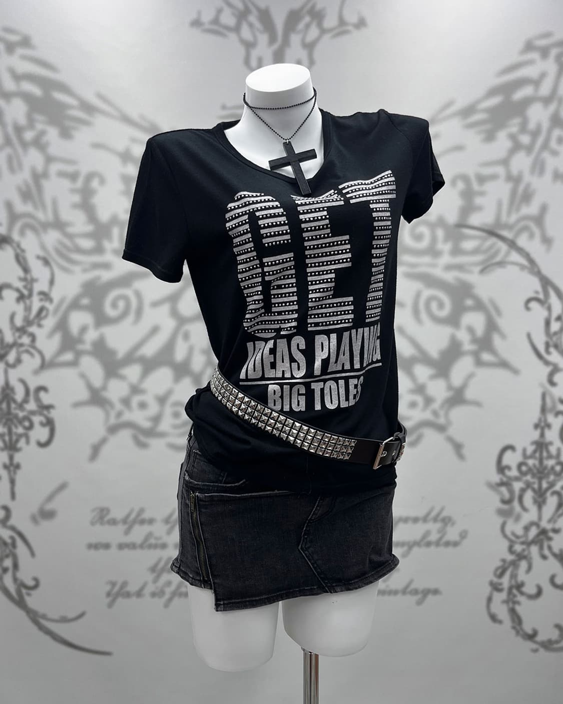 00's Get Printing Cubic point T-shirts 상품이미지2