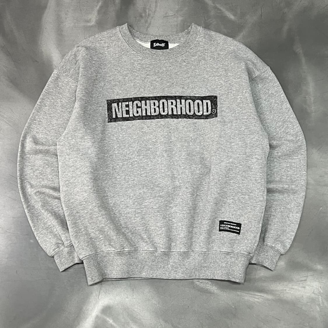  네이버후드x schott 프린팅 맨투맨 y15971 상품이미지1