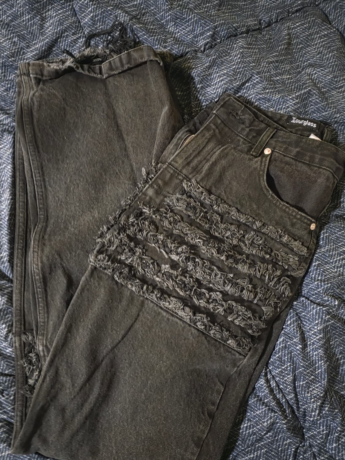 ourglass 아워글래스 디스트로이드 플레어 팬츠 1사이즈 상품이미지2