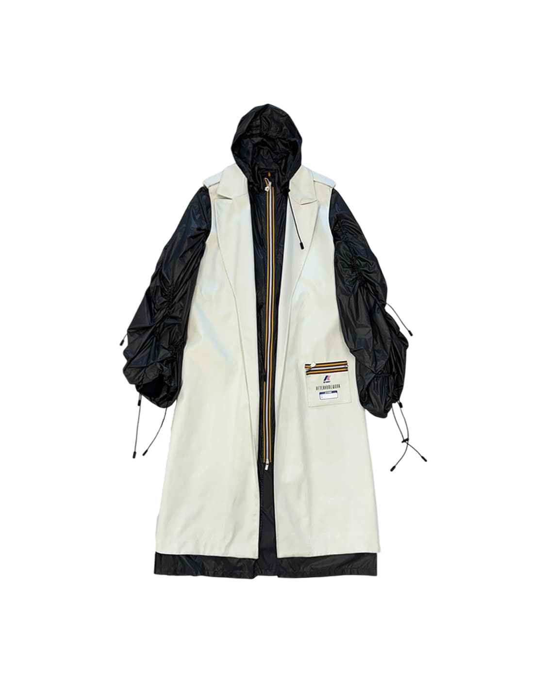 애프터홈워크 x 까웨 19AW 레이어드 트렌치 코트 상품이미지4