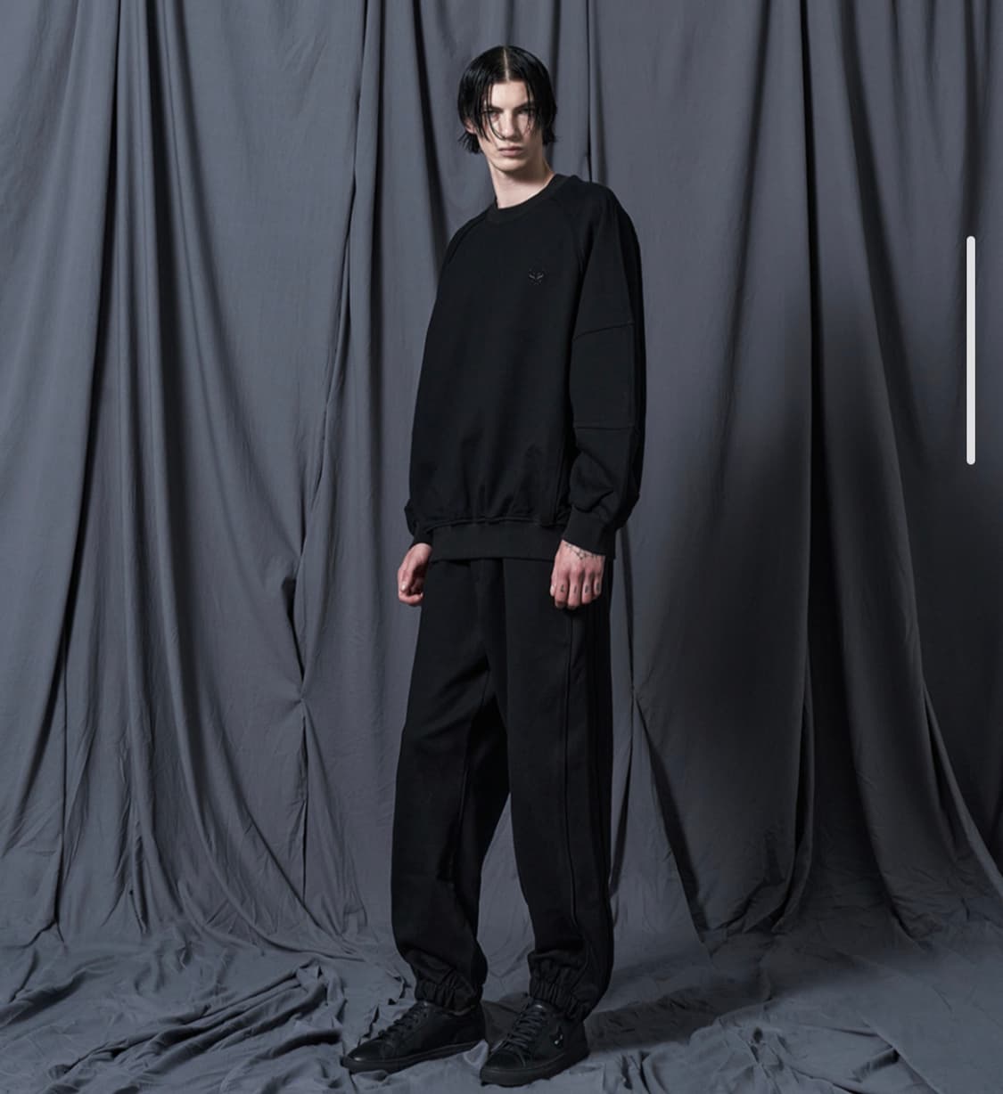 [새상품] 송지오옴므 지제로 트랙 맨투맨 M(105) 상품이미지7