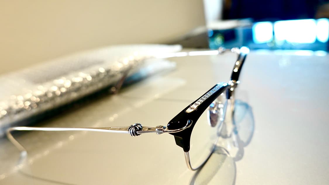 크롬하츠 슬런트레딕션1 (52) 블랙/실버 안경 상품이미지6