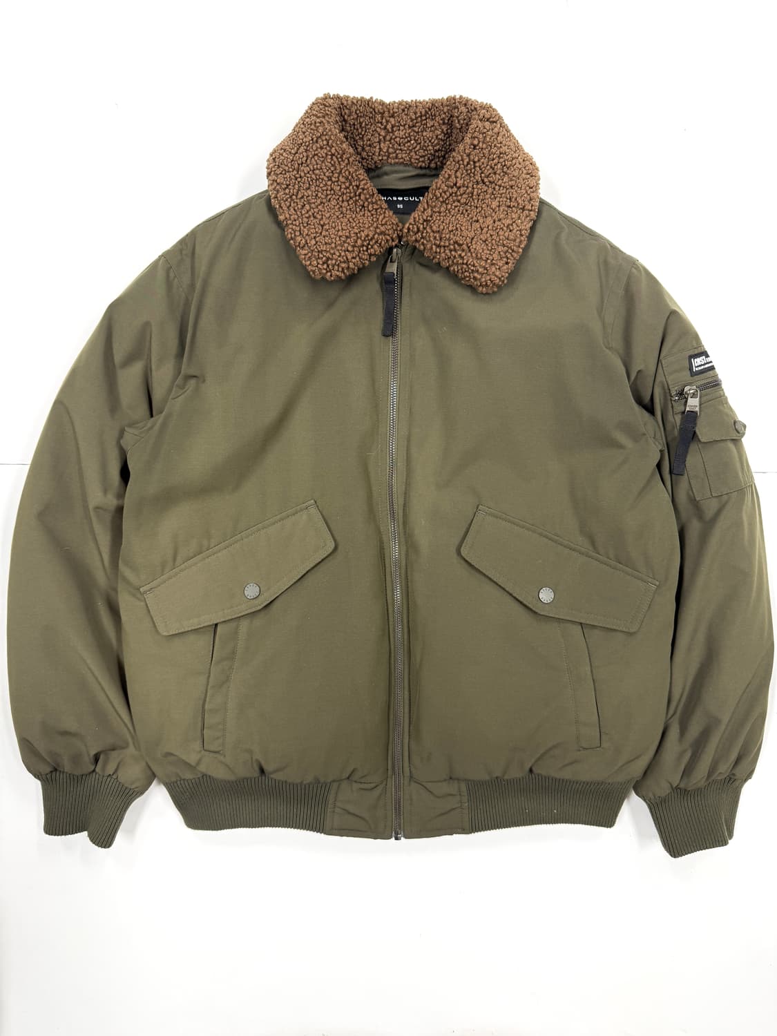 CHASECULT 양털 카라 패딩 블루종 상품이미지1