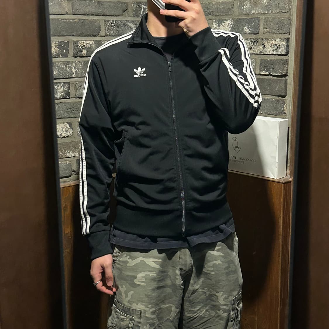 L) 아디다스 파이어버드 삼선 져지 트랙탑 집업 블랙 A21 상품이미지9