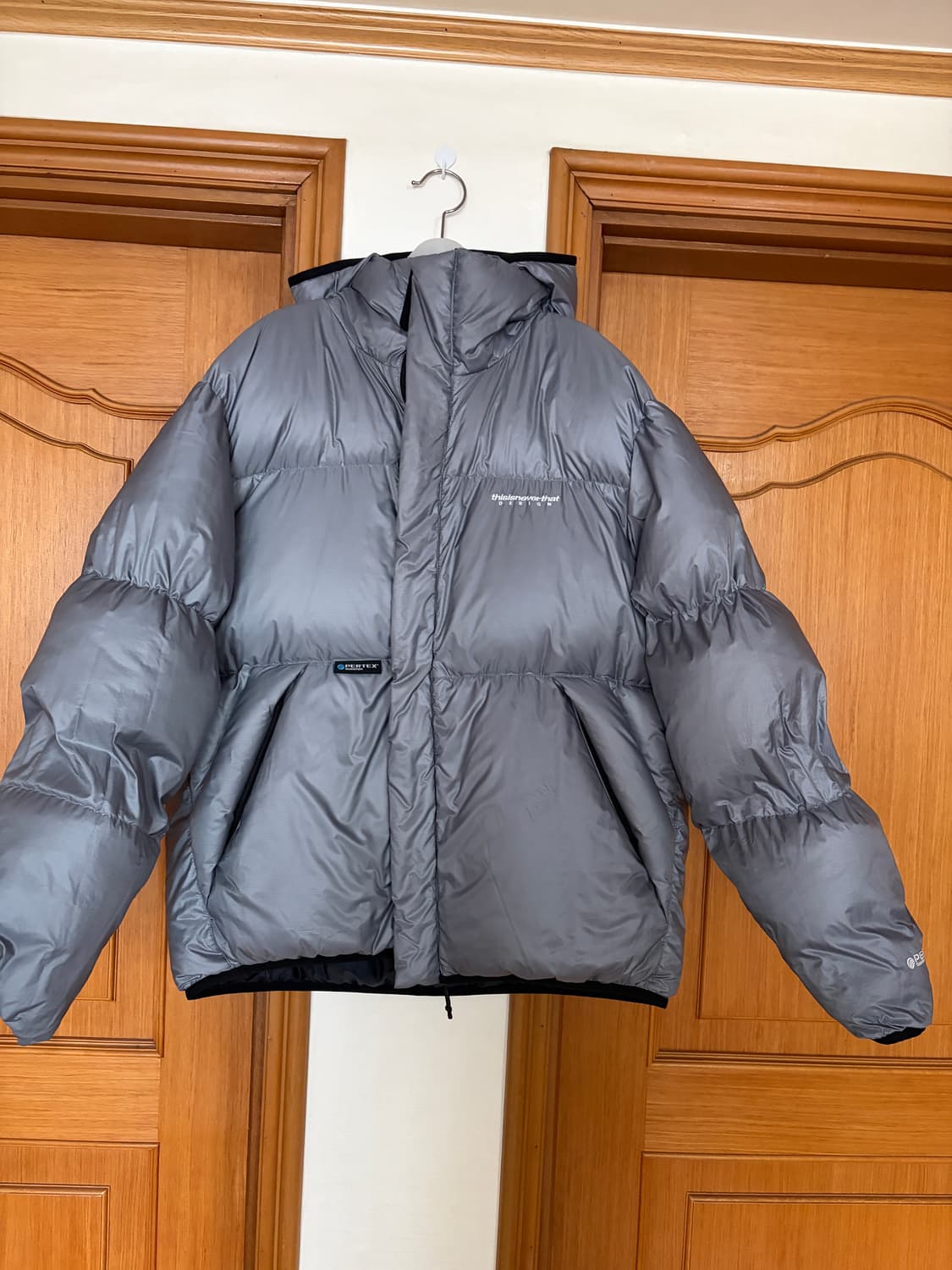 디스이즈네버댓 PERTEX 리버시블 패딩 L 상품이미지3